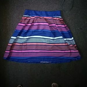 Colorful Stripe Skirt